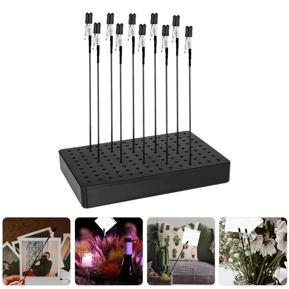 

Держатель-зажим для ручек и карандашей, аксессуары для рисования, длинная подставка для аэрографа, зажимы для фотографий и заметок, для рукоделия