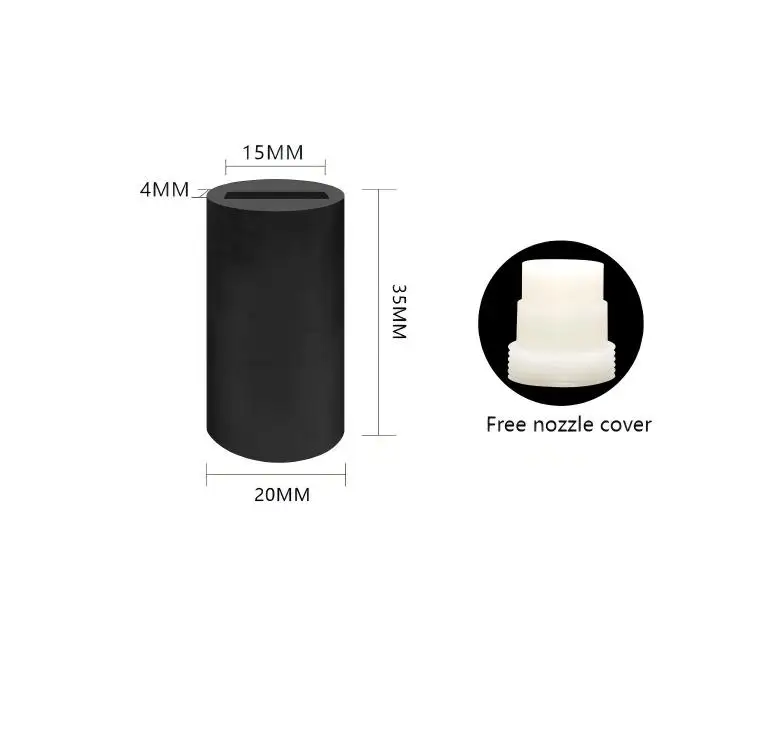 

High Wear-Resistant Boron Carbide Nozzle for Sandblaster,square/round hole,Air Sandblasting Machine Accessory,Sand Blasting Tool