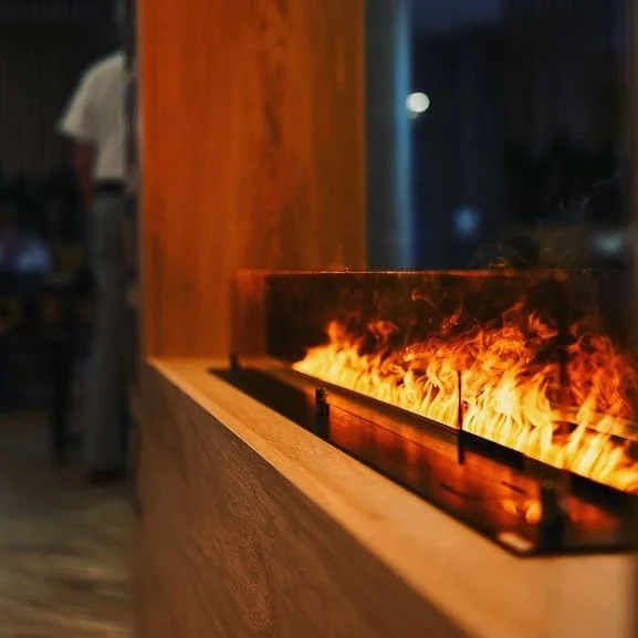 

Электрический светодиодный камин с автоматическим заполнением, разные цвета пламени, паровой камин, плита для дома, гостиной, декор отеля