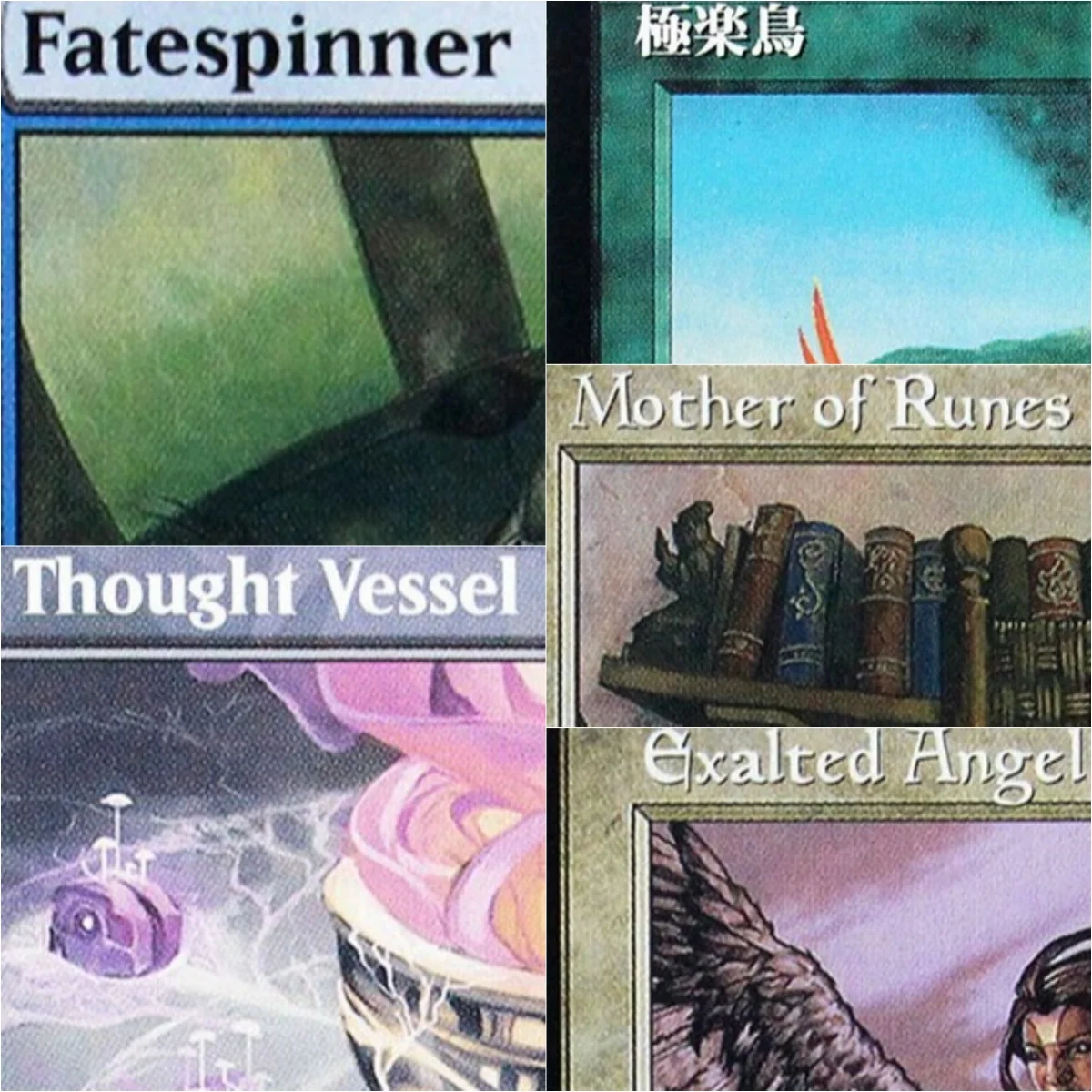 

Regular "Fatespinner/Goblin Piledriver/Thought Vessel" Magical Proxy Cards High Quality Proxy Gathering Board Game Trading Cards