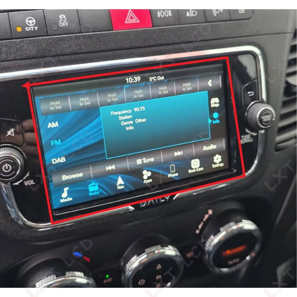 New 7inch Original For Iveco Daily 2020 Car GPS Navigation LCD Monitor