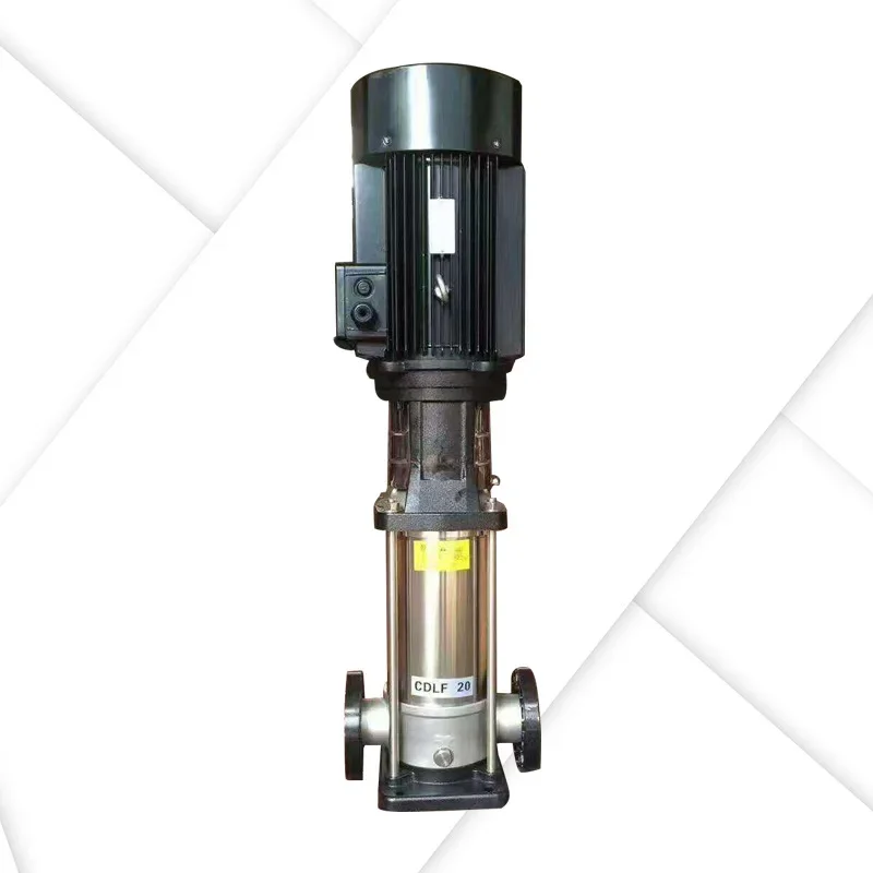 Cldf Stainless Steel Multistage Centrifugal Pump Vertical Corrosion Resistant High Lift Water Supply Pipeline Booster Pump