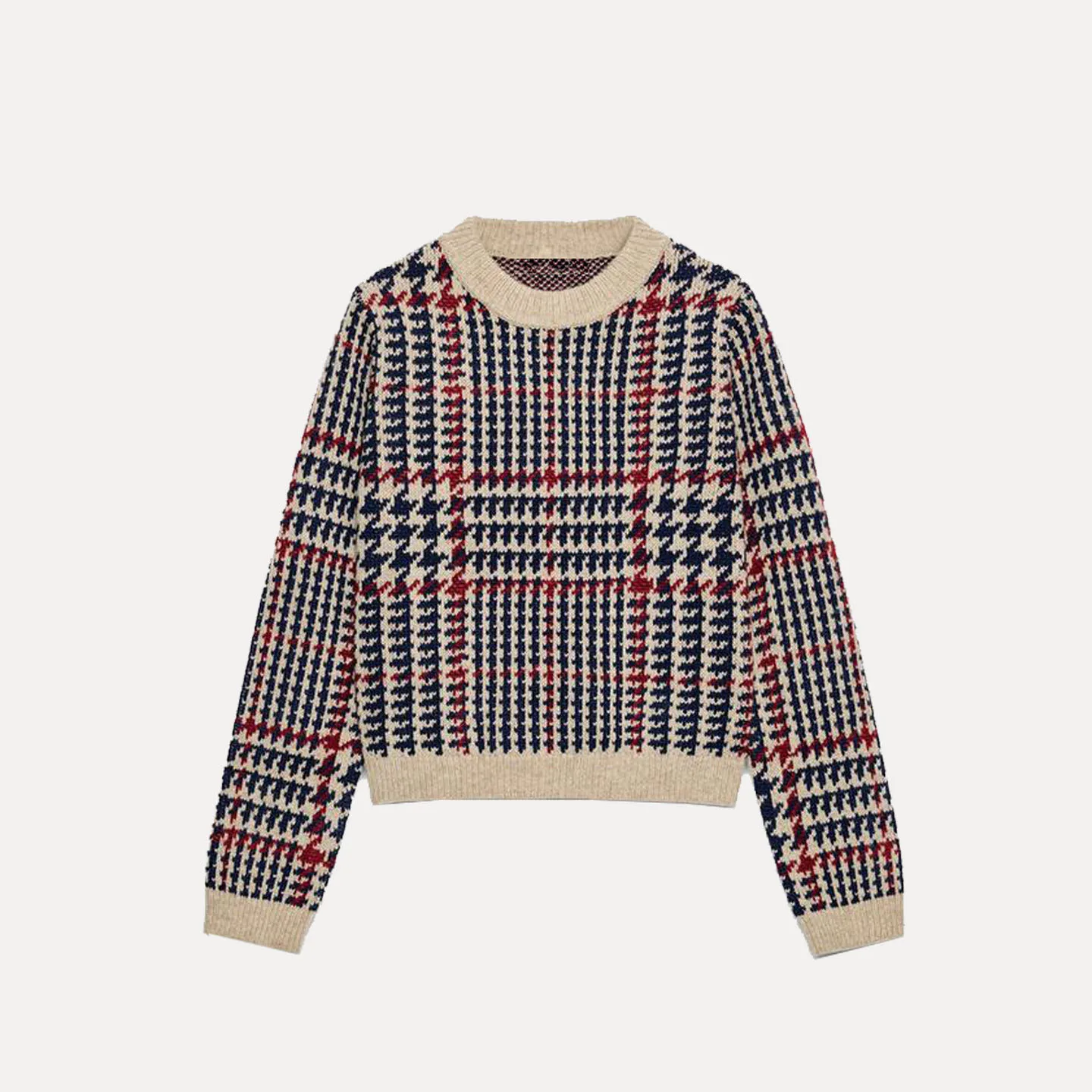 Faionable Long Sve Knitted Sweater Versatile Daily Wear Autumn 2025 Women's Loose Fit Knitwear round Ne Coat Sle