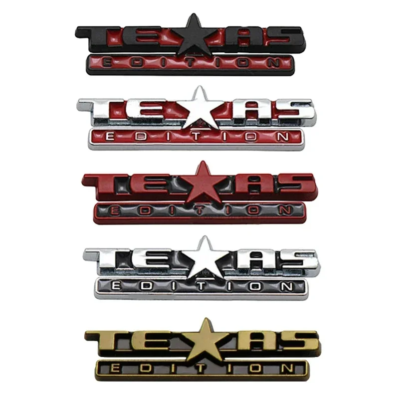 Car Styling Rear Trunk Badge Side Window Sticker for Jeep Texas Edition Wrangler Compass Liberty Renegade Grand Cherokee emblem