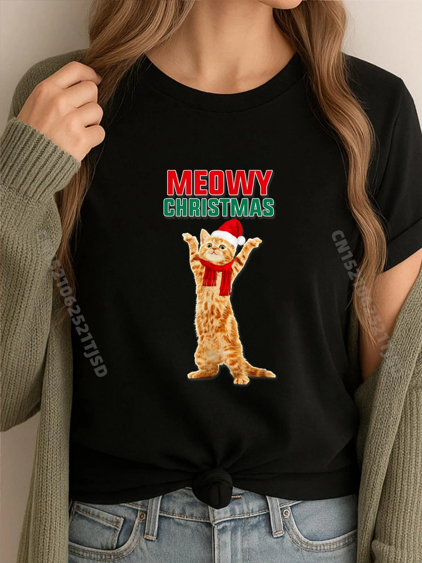 

Meowy Рождественская осенняя одежда Эстетическая женская одежда