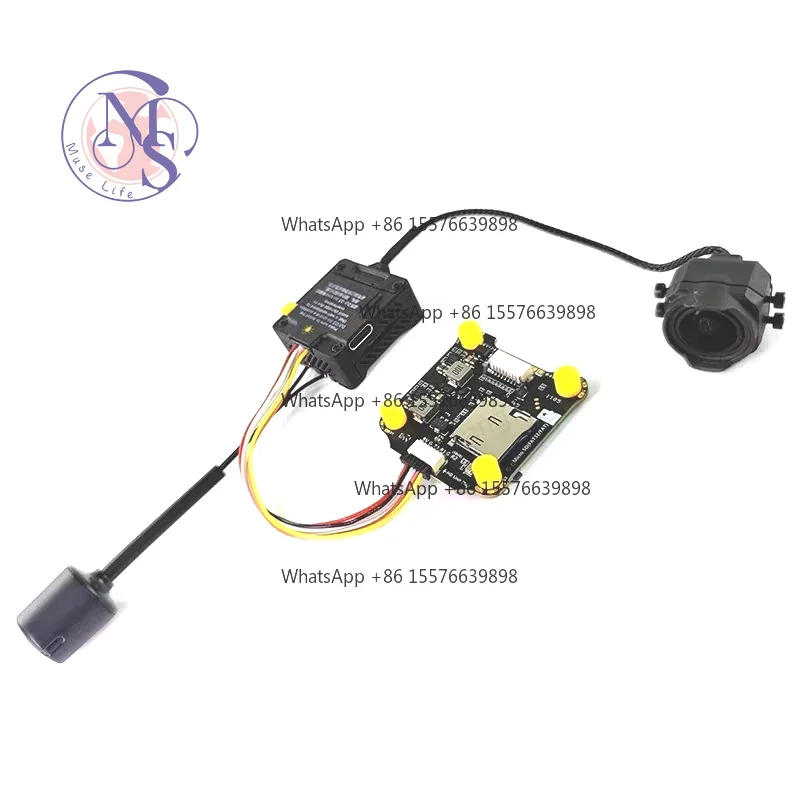 1Pc 6P Flat Connecting Cable, 10cm/15cm Direct Plug Wire for RC FPV Drone DIY