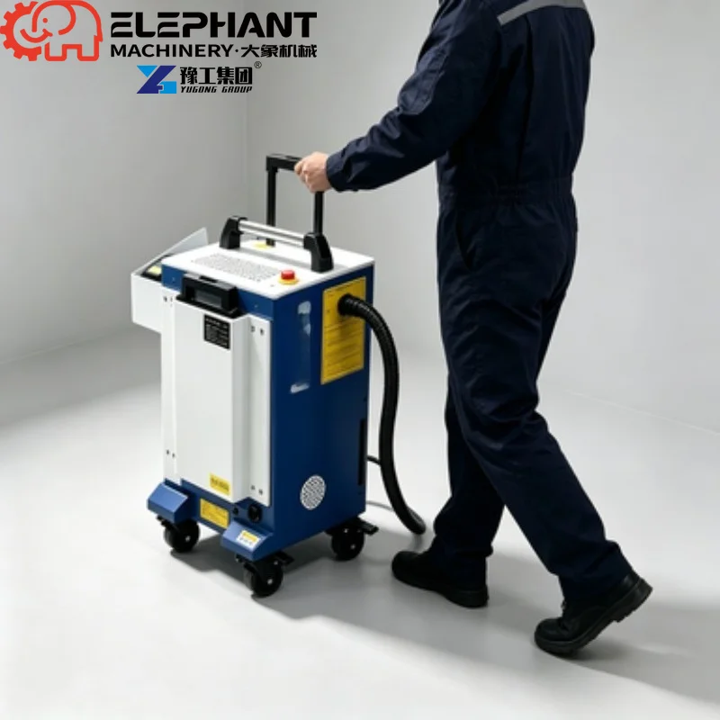 Handheld Water Cooled Continuous Laser Cleaning Machine 3000W Efficient Rust Remover For All Metal Surfaces