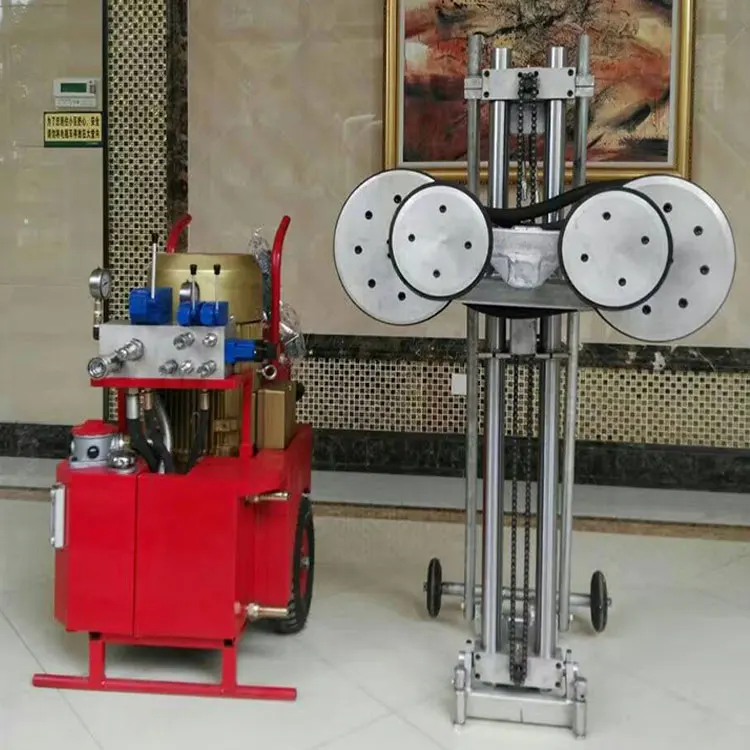 Reinforced Concrete Cutting Machine Diamond Rope Saw Stone Cutting Electric Wire Saw Rope Saw Machine