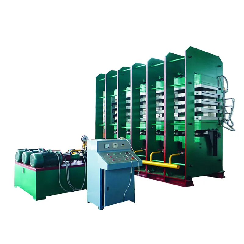 Large Flat Vulcanizing Machine Rubber Laboratory Calender Automatic Molding Machine For Raw Rubber