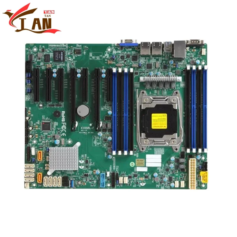 

Socket R For Supermicro X10SRL-F Motherboard 512GB DDR4 ATX Mainboard 100% Tested Fully Work TAN