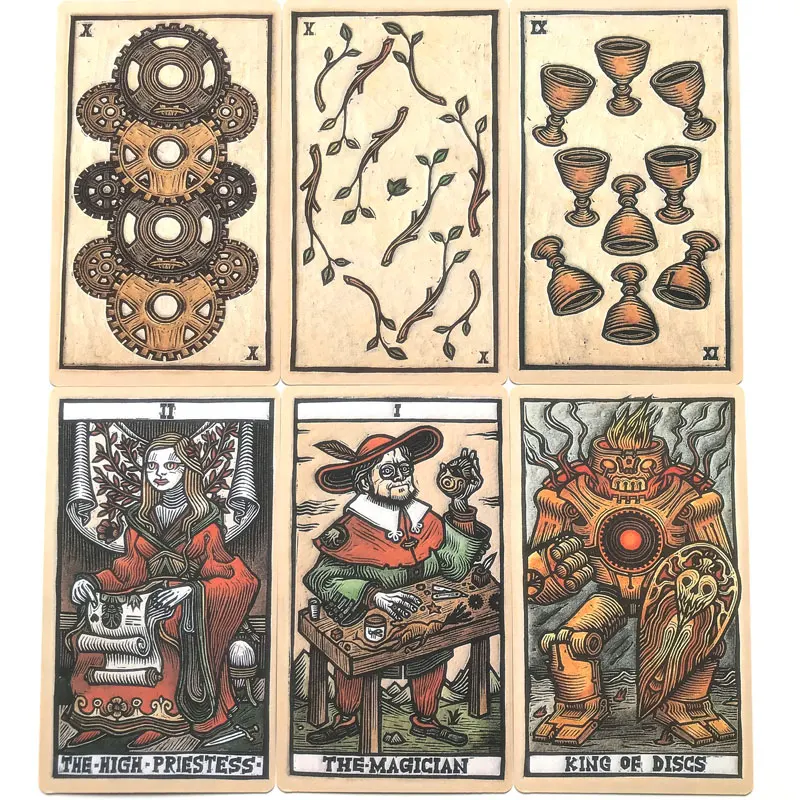 Hot sales Del Toro Tarot Oracle Leisure entertainment games Card, family gatherings Tarot Card, board games Tarot Card