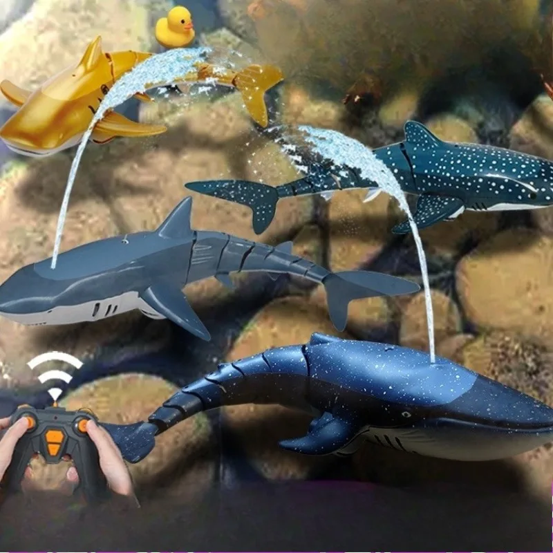 

Забавная радиоуправляемая игрушка-акула с дистанционным управлением, ванна для животных, бассейн, электрические игрушки для детей, мальчиков, крутые вещи, акулы, подводная лодка