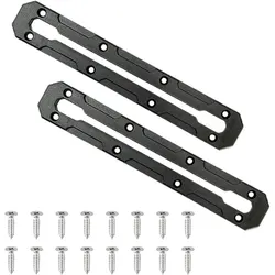 Kayak Track Base Low Profile Kayak Gear Rail Mount Track with Smooth Surfaces for Canoe Kayak Power Boat Tractor