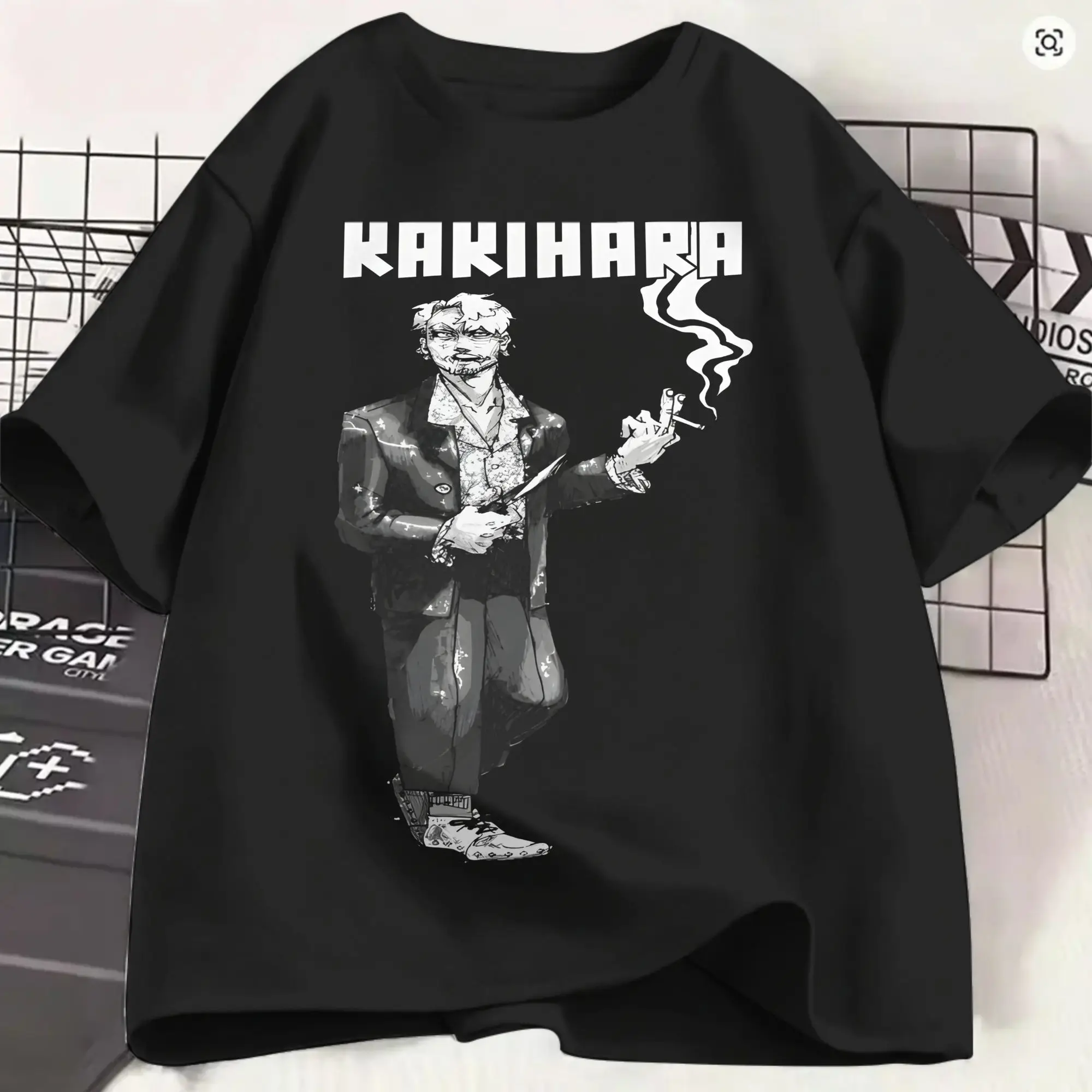 Ichi the Killer T Shirts for Men Pure Cotton Humor T-Shirt Crew Neck Kakihara Tee Shirt Short Sleeve Clothes 6XL