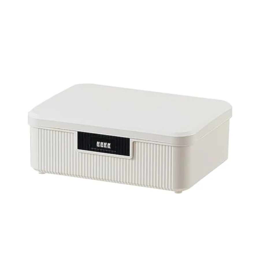 

Контейнер для хранения с замком, органайзер с кодовым замком, прочный пластиковый ящик-бокс, может использоваться как органайзер для вещей