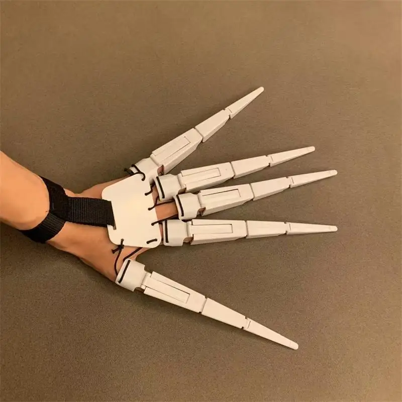 Black Technology Claw Mechanical Robot Gloves Advanced Sense Mechanical Claw Gloves Hand Claw Joint Moveable