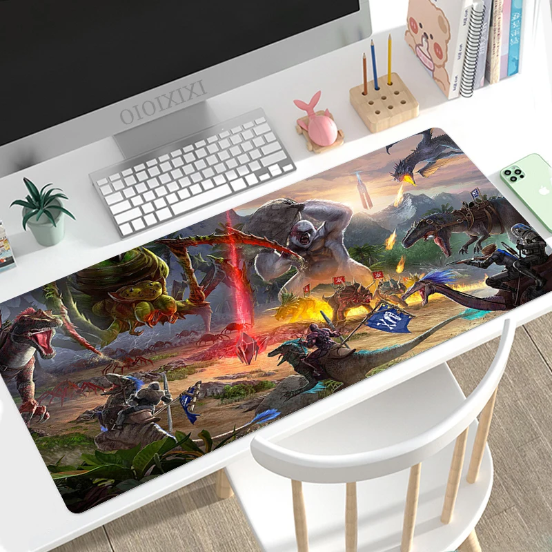 Alfombrilla de ratón Ark Survival Evolved Gaming XL Home HD, alfombrilla para teclado XXL, alfombrilla para ratón, alfombrilla antideslizante suave para ordenador portátil