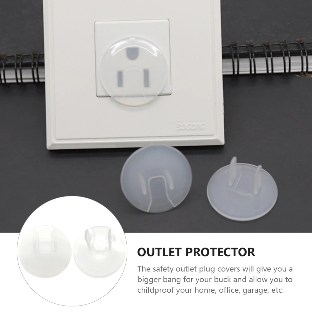 

20 Pcs Child Safety Plug Anti-shock Protective Covers Socket Protector for