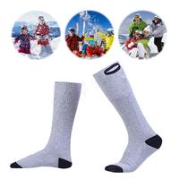 Electric Heated Socks Battery Heated Socks with Built-in Heating Panels Foot Warmers Comfortable for Fishing Cycling Hunting