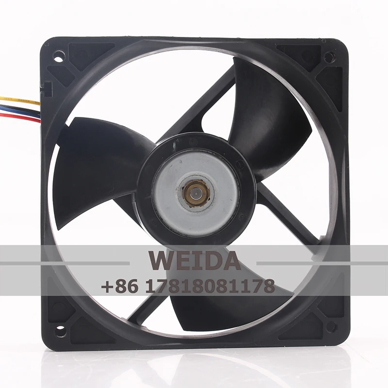 Kipas Pendingin Inverter Yongli Baru 12V 24V DC48V 0.50A MGT12048UB-W25 Volume Udara Besar 4-kabel PWM 12CM 12032 120X120X38MM