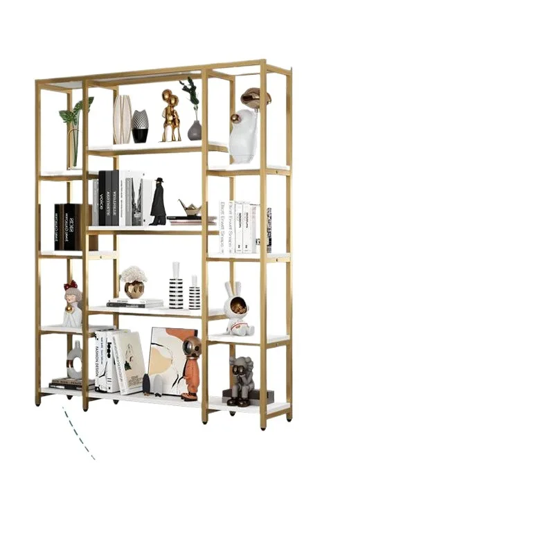 

Floor-to-ceiling shelves, living room partition multi-layer bookshelves, office