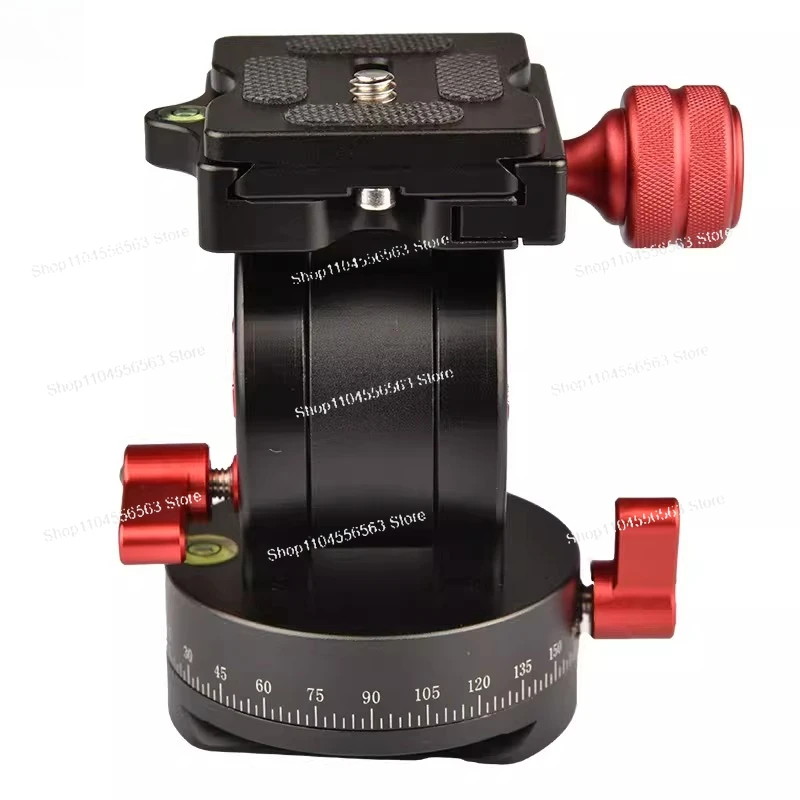 HYJ Mini Compact Hydraulic Panoramic Head, 360° Rotation Tilt & Pan, Special for Astrophotography Equatorial Mount