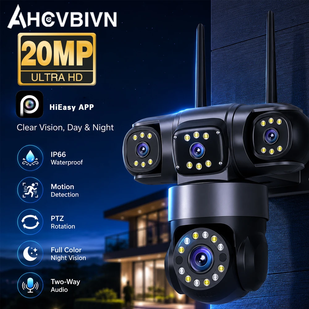 Home Yard Security Cameras - Hot Sale Multi Lens 20MP Security