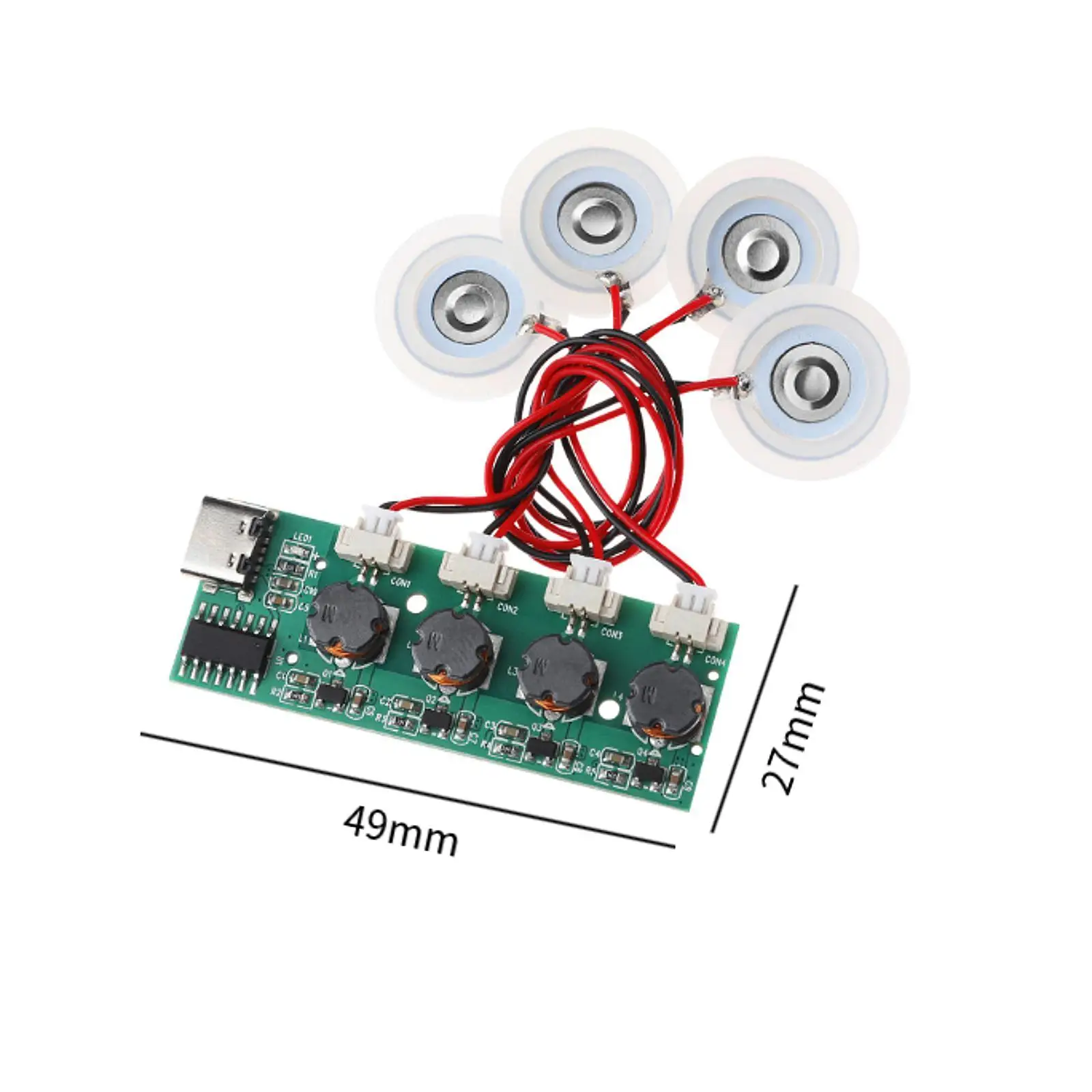 USB-модуль увлажнителя, набор профессиональных домашних DIY DC 5 В, распылительный диск