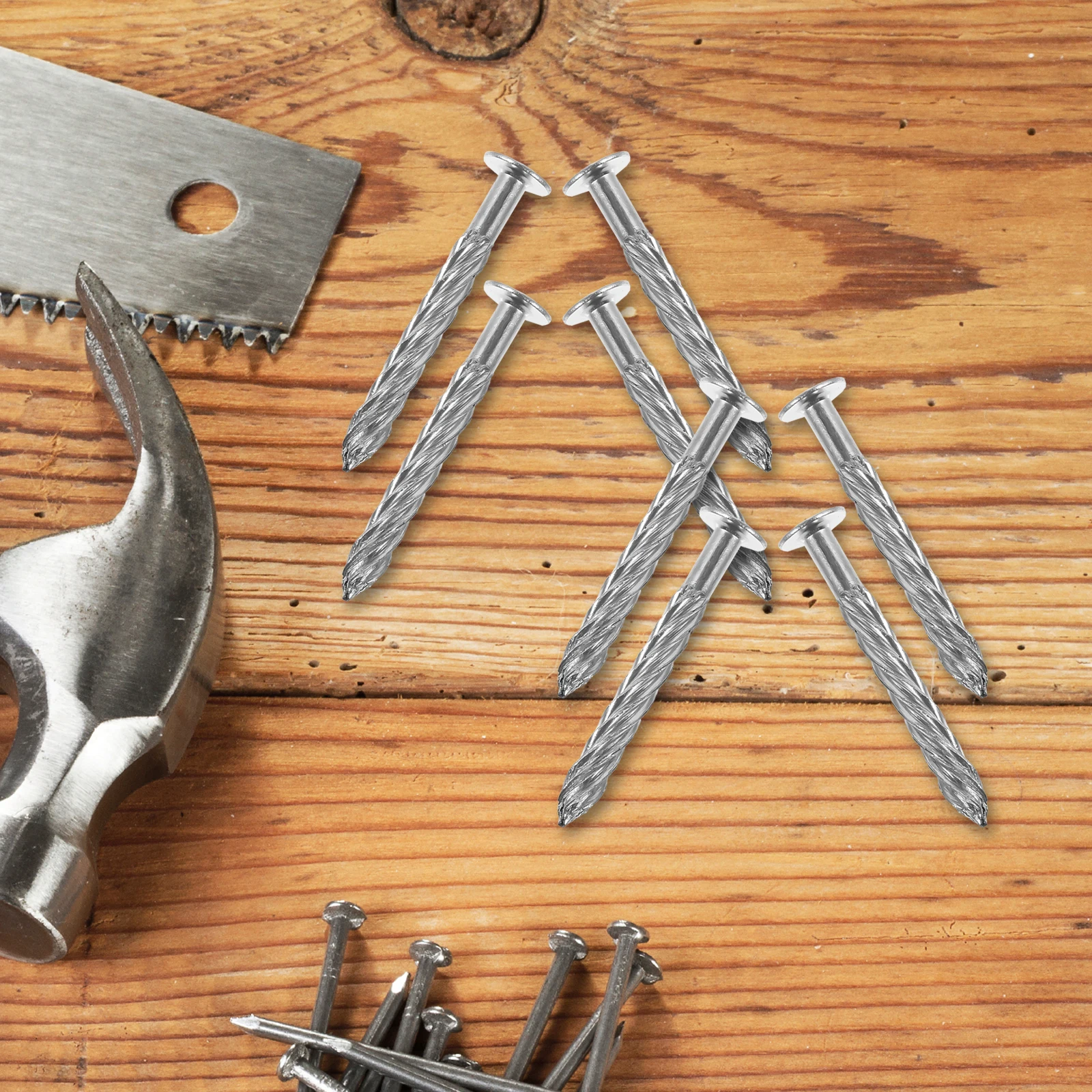 

100Pcs Expansion Nail M8x70 Carpet Tacks Stronger Grip for Flooring Projects Screw Nails Carpet Screw Nails Threaded Nail