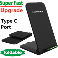 30w Fast Wireless Charger Charging Dock Station For Motorola Edge 30 Pro/30 Ultra/Moto Edge+  OnePlus 8 Pro Samsung Galaxy