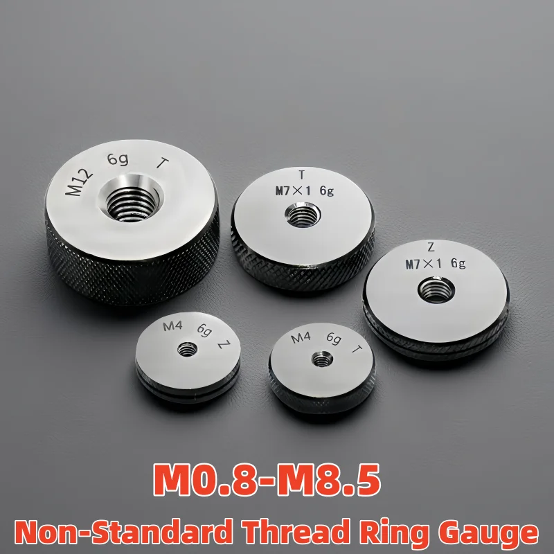 

1SET(1*GO+1*NOGO)6g Fine thread gauge, internal thread gauge, coarse thread ring gauge 0.8M0.9M1M2M3M4M5M6M7M8
