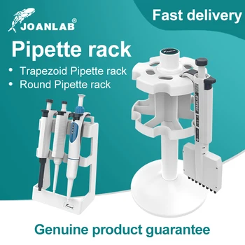 JOANLAB Lab Pipette Trapezoid Pipette Stander and Round Pipette Holder for Placing Pipettes Lab Equipment Supplies