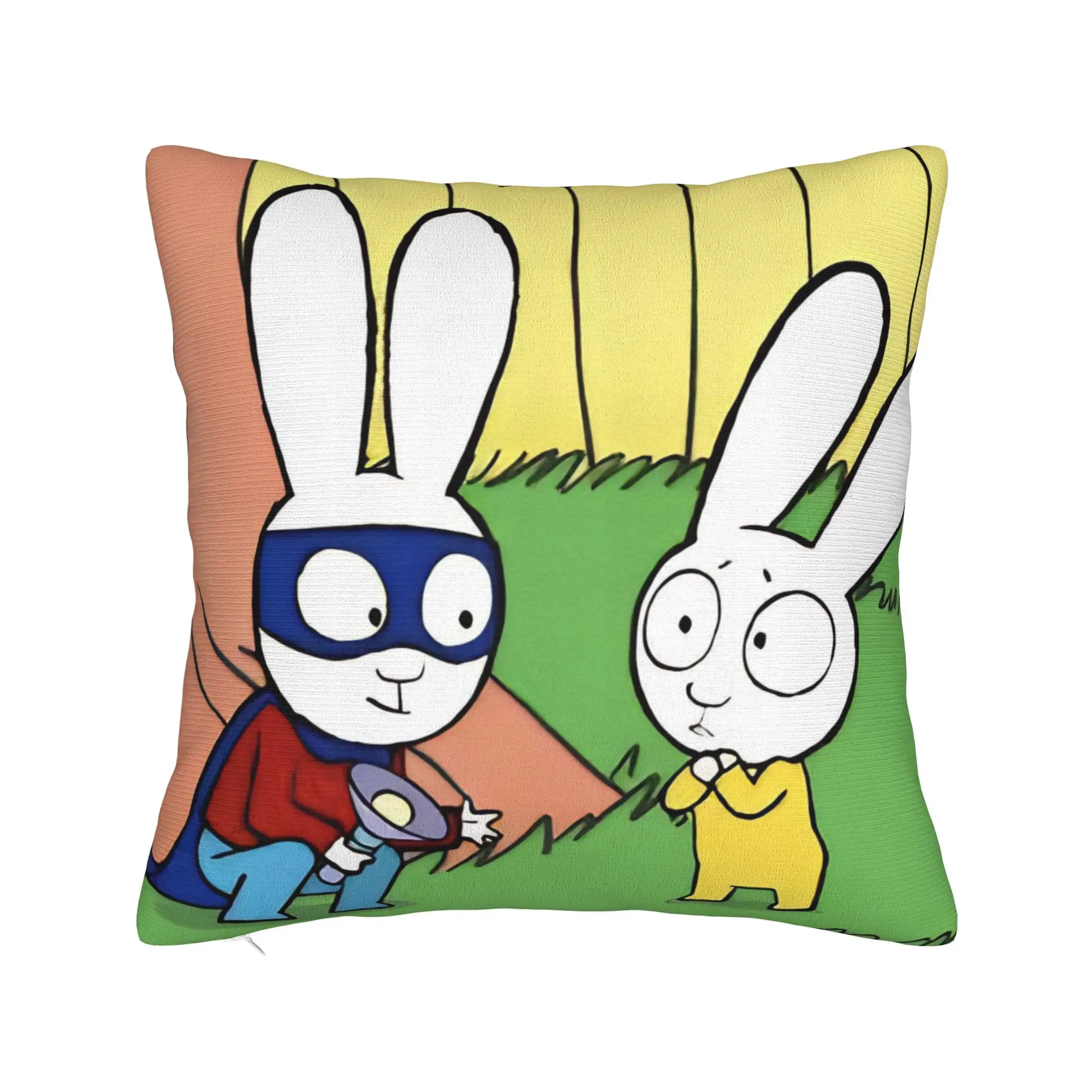 Simon Super Rabbit Pillow Covers Accessories Printing Cushion Cover Gift  Pillow Case Cover Home Multi-Size