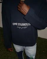 Y2K-suéter de punto de gran tamaño con cuello redondo para hombre, jersey Harajuku con patrón de letras, traje diario para ir al trabajo en la calle, Otoño e Invierno