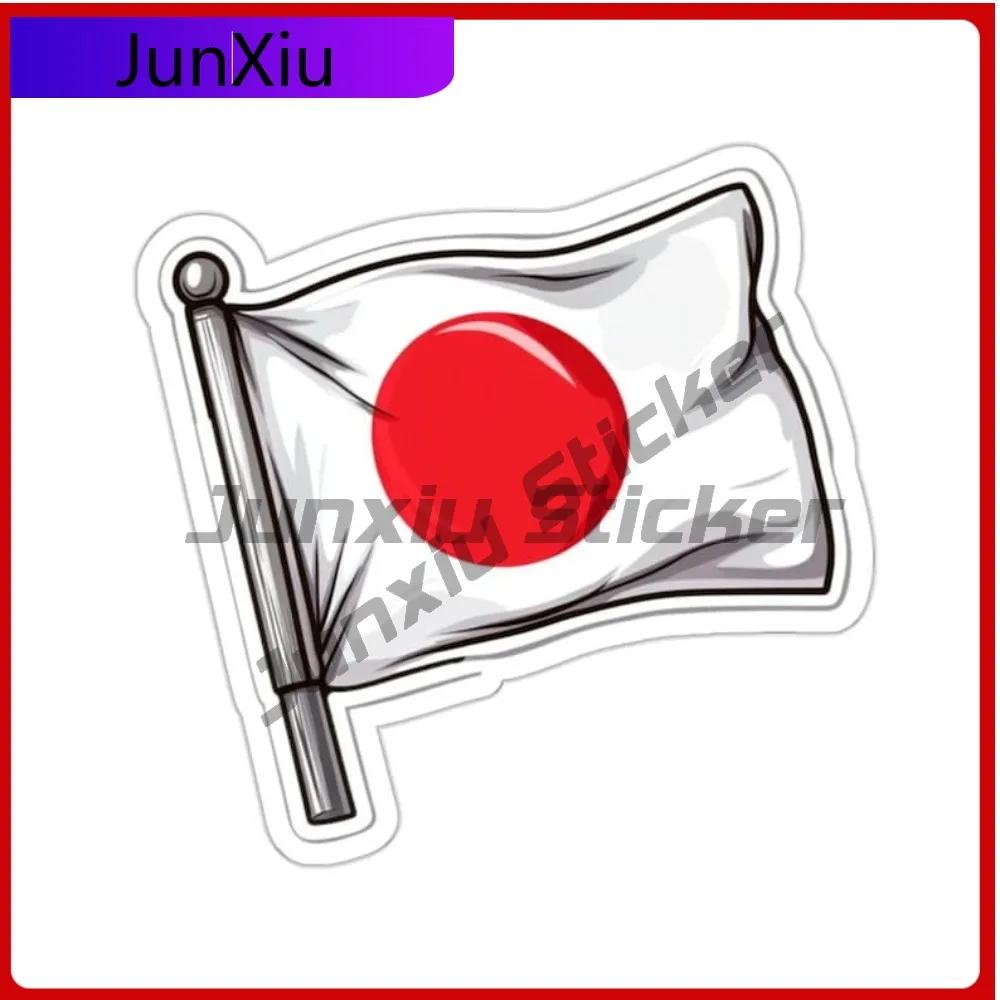 

Japan Drift Flag Stickers Japanese Travel Flag Vinyl Decal Waterproof Cover Scratches Suv Bodywork Bumper Window Scrapbook Pvc
