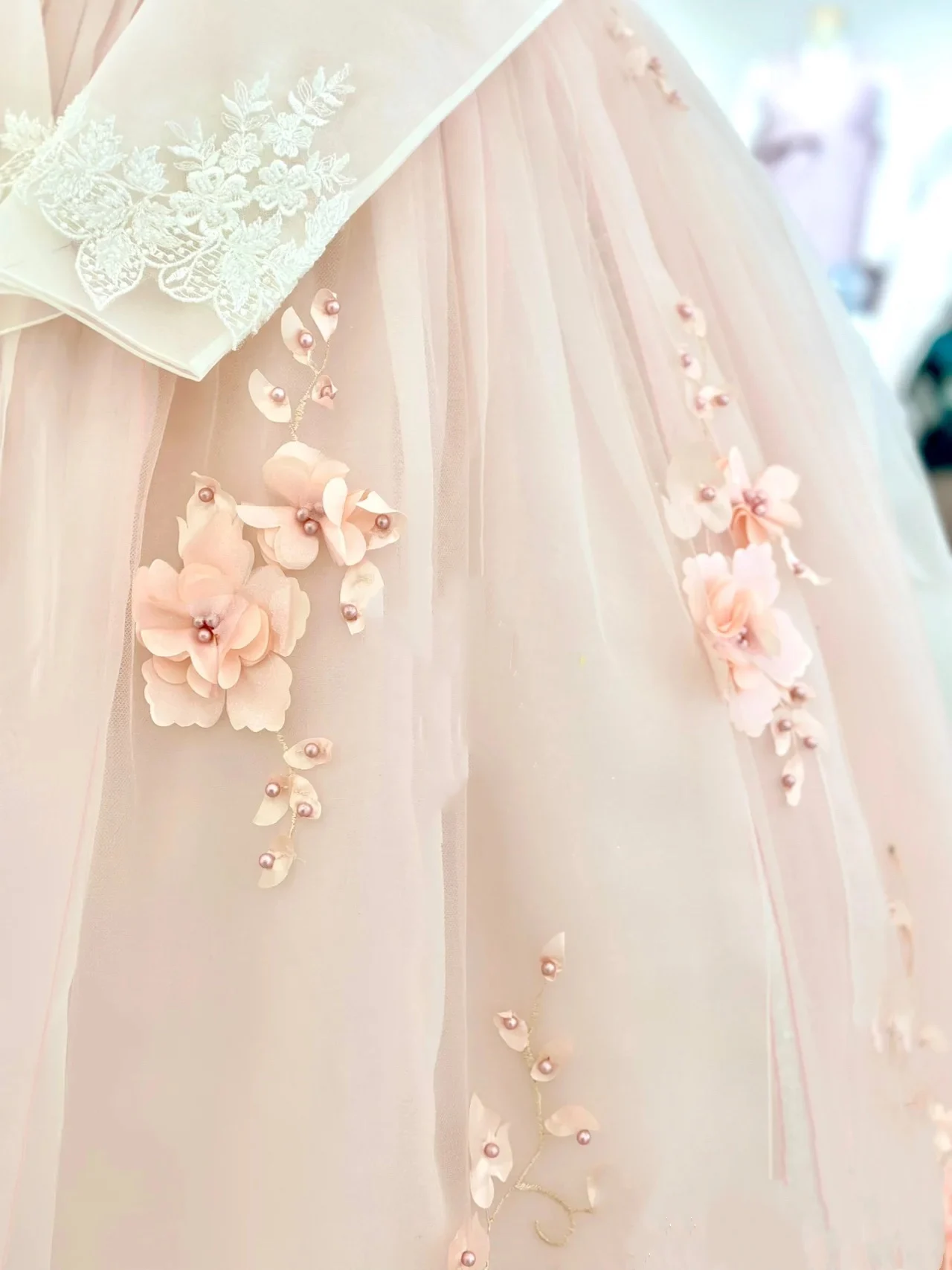 

Korean Sle Princ Wedding Dr Birthday Performance Floral Skirt Women's Faion Cross-Border High-End New Model
