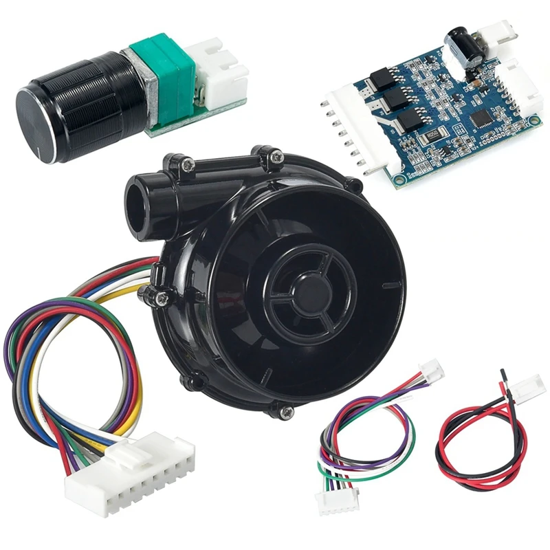 24V Brushless Centrifugal Air Blower WS7040-24-V200 BLDC Blower Fan 6.5Kpa For Vzbot Hevort 3D Printer