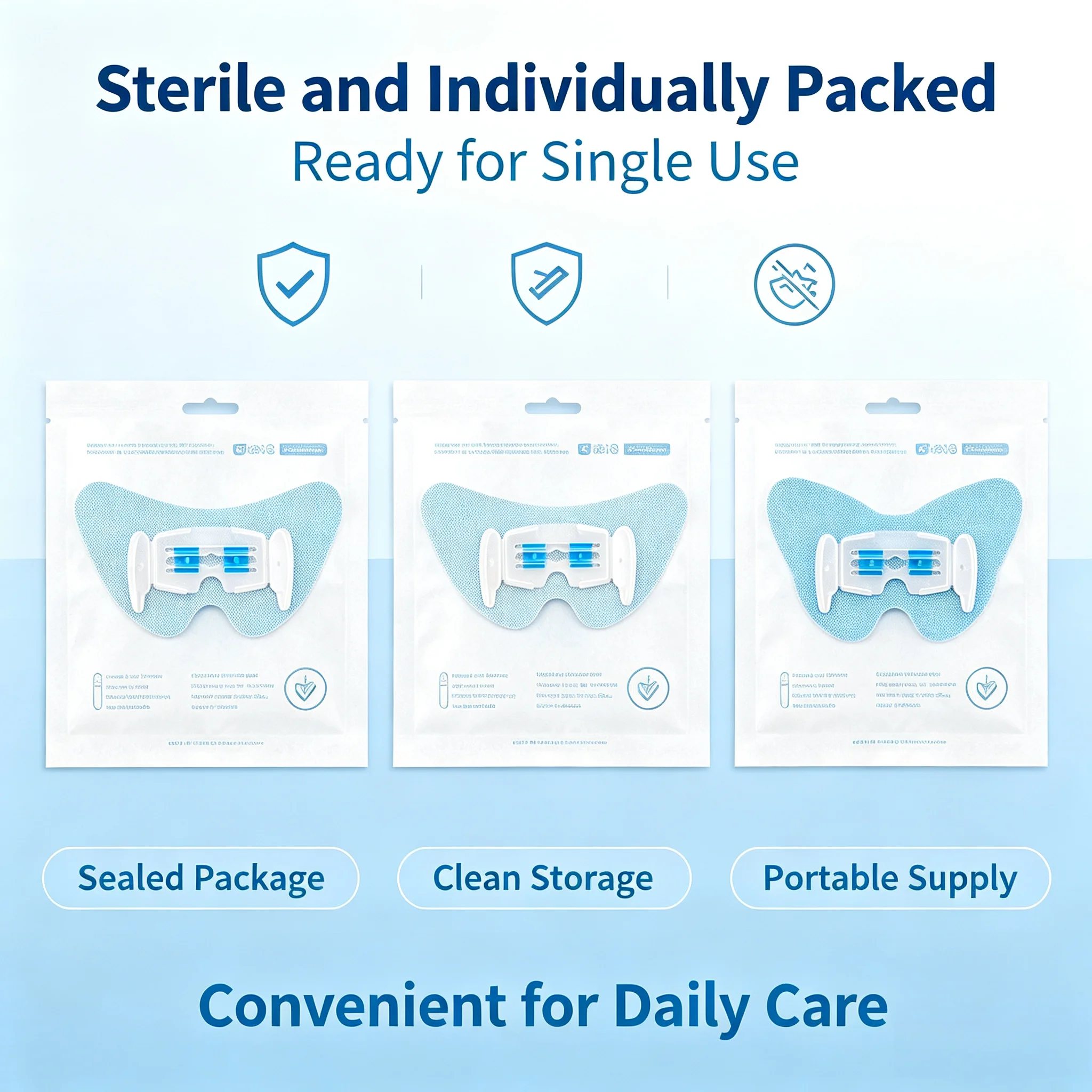 PICC Catheter Fixing Sticker Bile Drainage Tube Surface Fixation Device Butterfly Buckle Secure Stable Medical Skin Care Tool