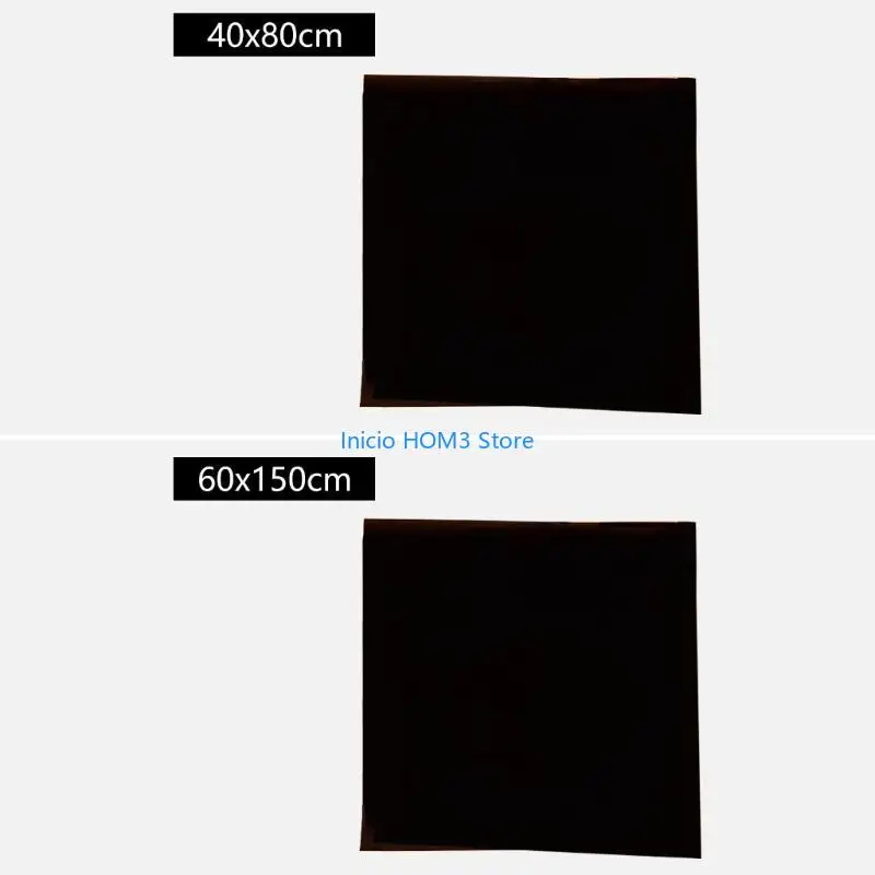 A5YD Black Aquarium Background Sticker لمعارض ومسابقات خزانات الأسماك