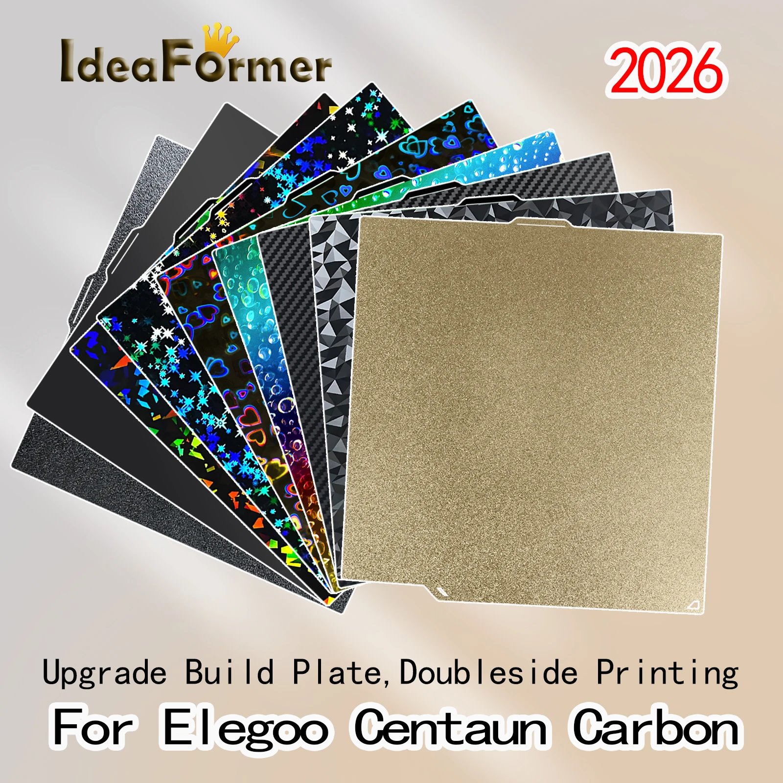 

Upgraded For Elegoo Centaun Carbon Build Plate 260x271MM Hot Bed For Elegoo Centaun Carbon Heated Bed