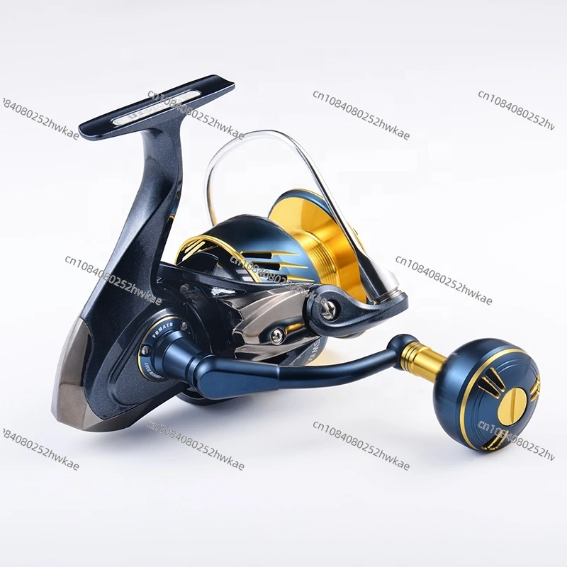 New Fish Reel 6000 8000 10000 14000 Metal Aluminium Body 25kg Max Drag Sea Spinning Fishing Reels