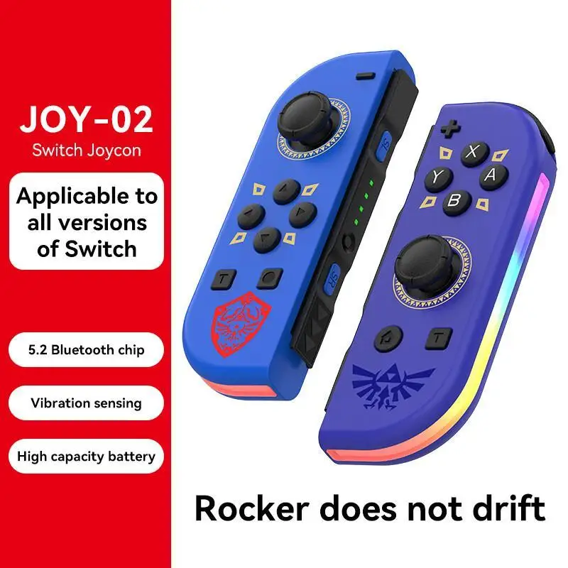 All Nintendo Switch Game Console JoyCon Wireless Bluetooth 5.2  Gamepad TV Tabletop and Palm Mode Gaming Controller Accessories