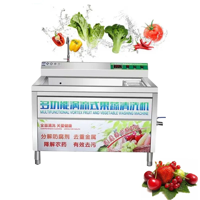 Fruit Washing Machine Vegetable Bubble Washer Vegetable Washing Machine Bubble Fresh Fruit Washer