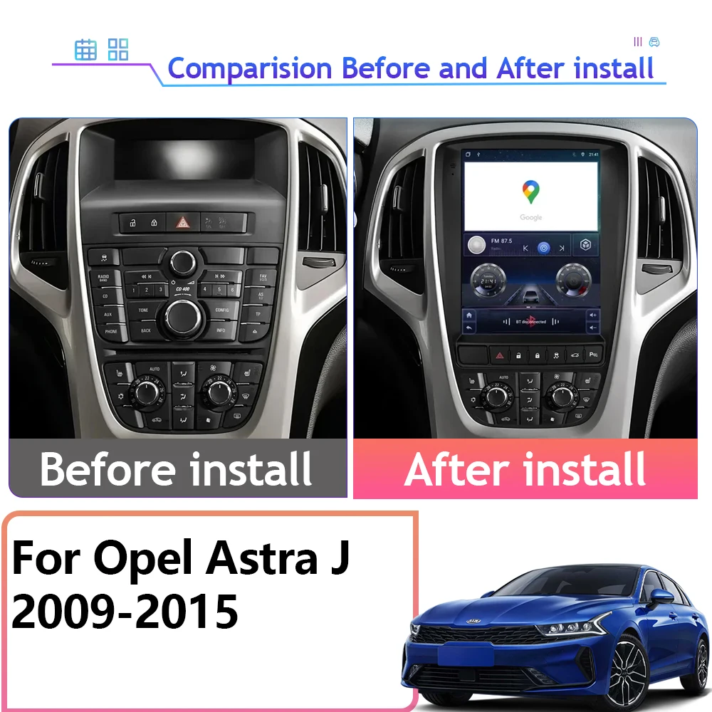 Android Carplay Car Radio Multimedia Player GPS Navigation For Opel Astra J Vauxhall Buick Verano 2009 2010 2011 2012 2013 2015