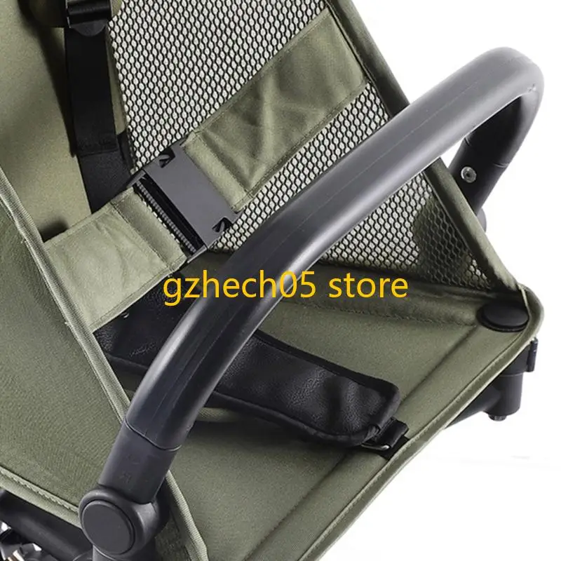 D55E Säuglings Kinderwagen Handläufe Frontarmlehne mit Sicherheitsverbesserung vorderer Schritt Stützgürtel Schnell Design