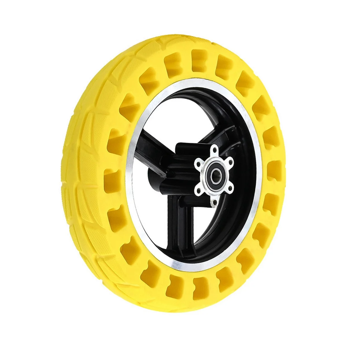 10 x 2.125 Inch Tires M4 Electric Scooter Honeycomb Solid Shock Absorbing Tire Hub for Kugoo