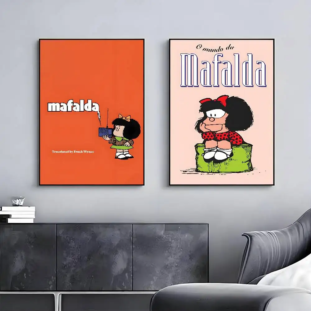 مافالدا ملصق معرض يطبع ذاتية اللصق ديكور المنزل الديكور صور مطبوعة للحوائط ملصق غرفة المعيشة