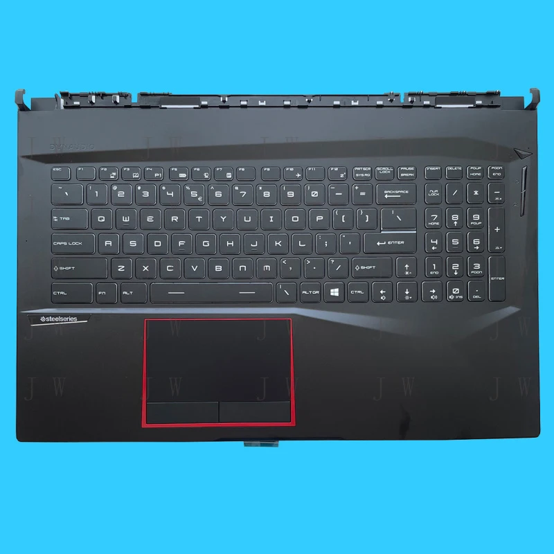 DDJ   New Palmrest Keyboard For MSI GE75 Non-Touchpad Full Color Backlit 3077E2C213Y