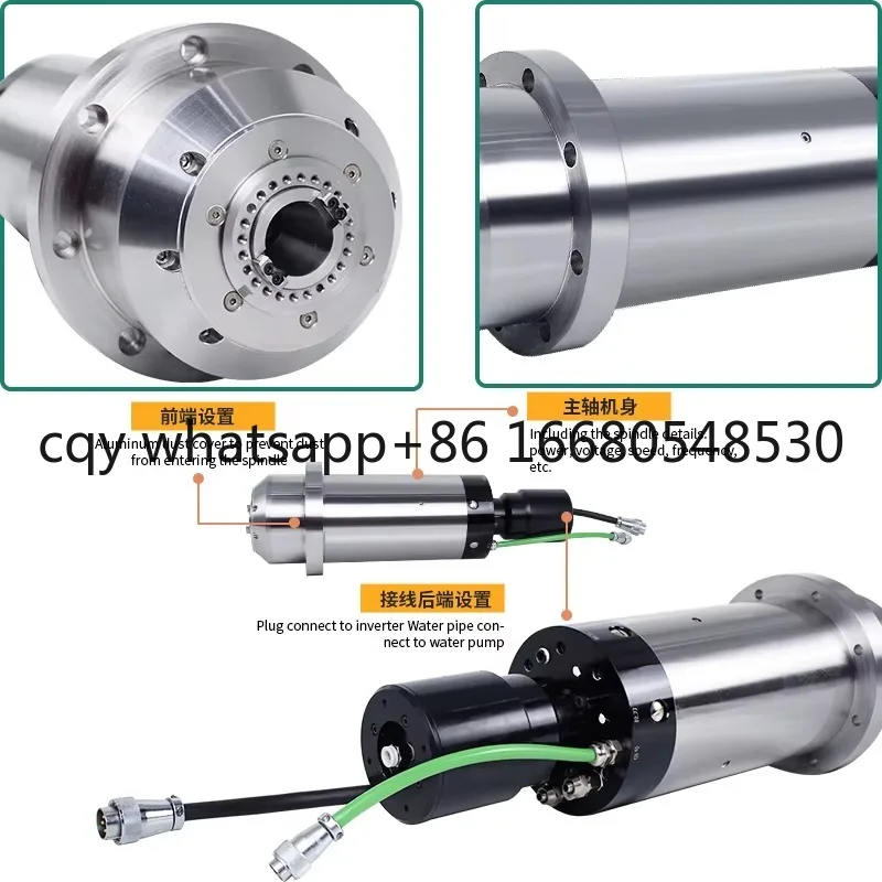 

11KW BT30 Atc Spindle Cnc Router Spindle Motor With 380v 18000rpm 140mm Changer Automatic Tool Spindle