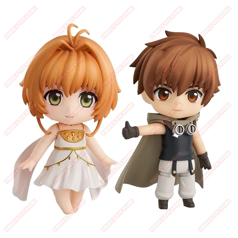 Card Captor Sakura Animation Game Peripheral Toys Li Syaoran Anime Action Movable Model Nendoroid Figures Ornament Collection